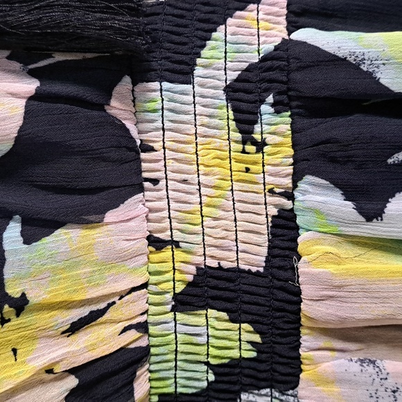 Willow Drive Tassel Midi Dress in Blue Multi XS - Picture 4 of 11